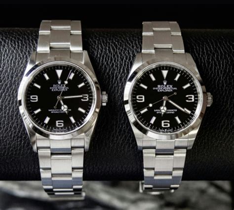 rolex explorer 114270 2009|14270 vs 114270.